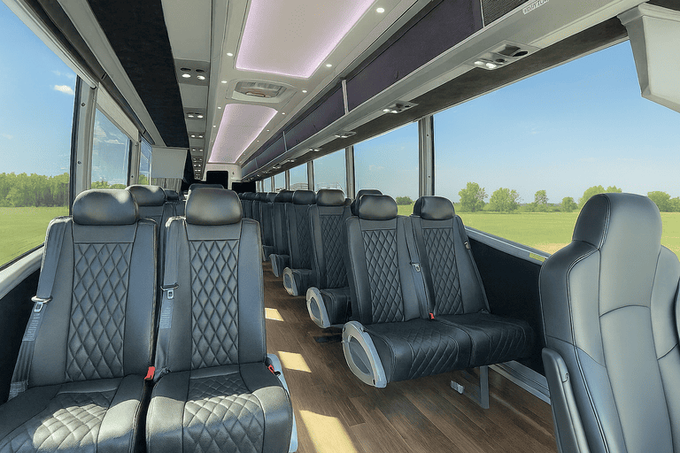 coach bus in Winston Salem