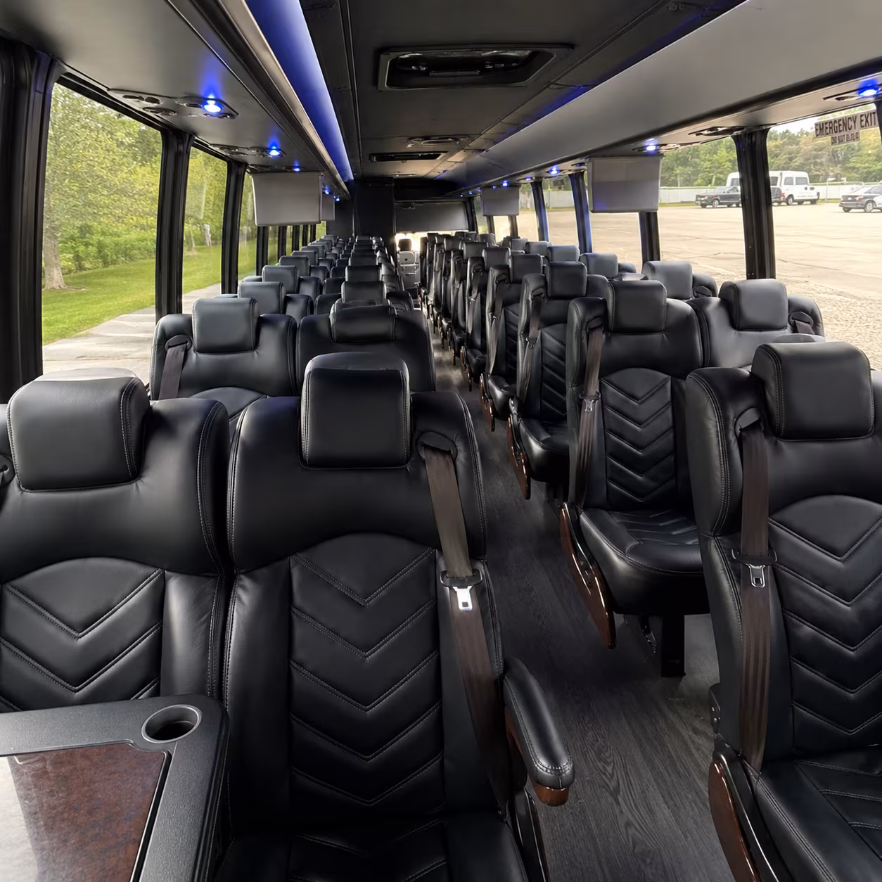 can i book a one way a round trip or a multi day package for a bus rental in winston salem