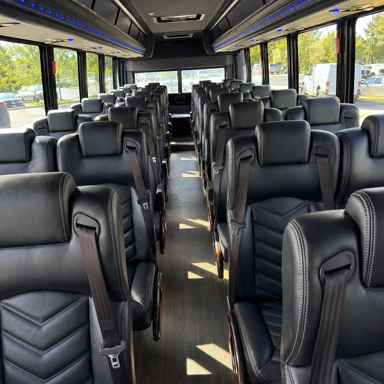 does the date or day of the week change what a bus rental costs in winston salem