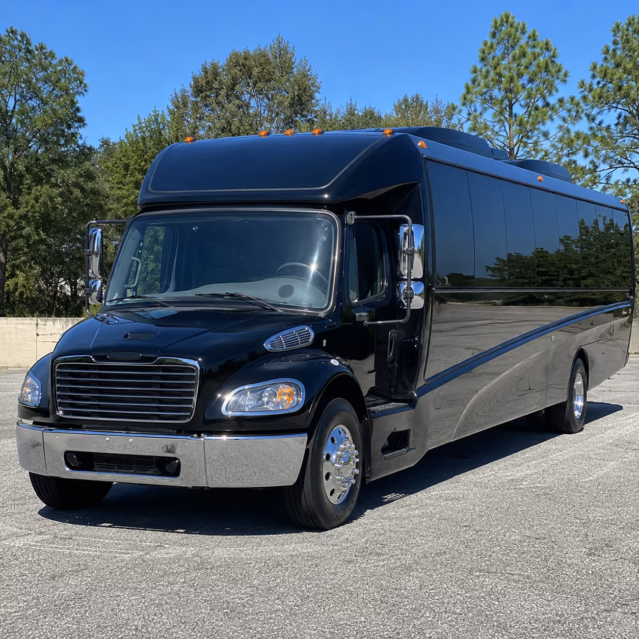 minibuses and charter buses for winston salem prep and high school sporting events