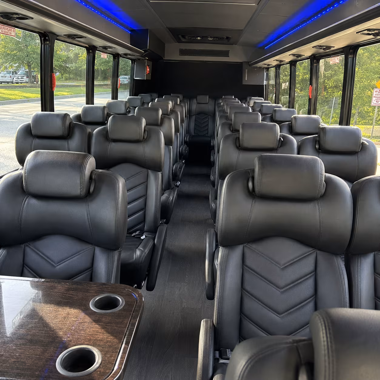 minibuses for winston salem wedding party transportation on the big day
