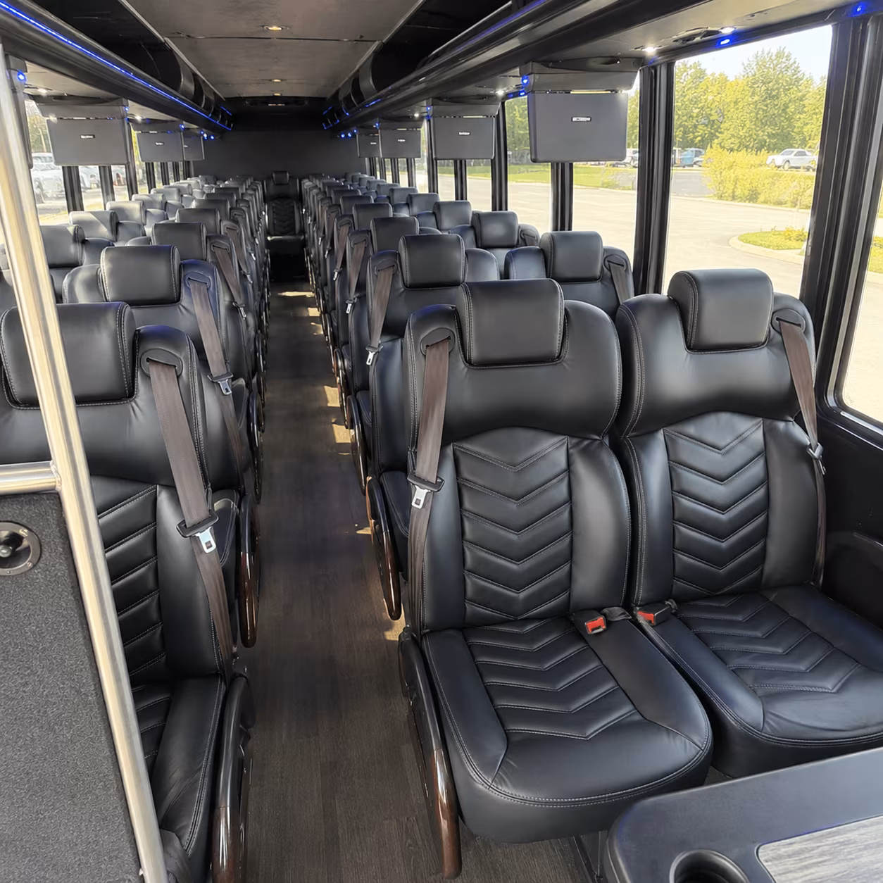 winston salem airport transportation onboard seating