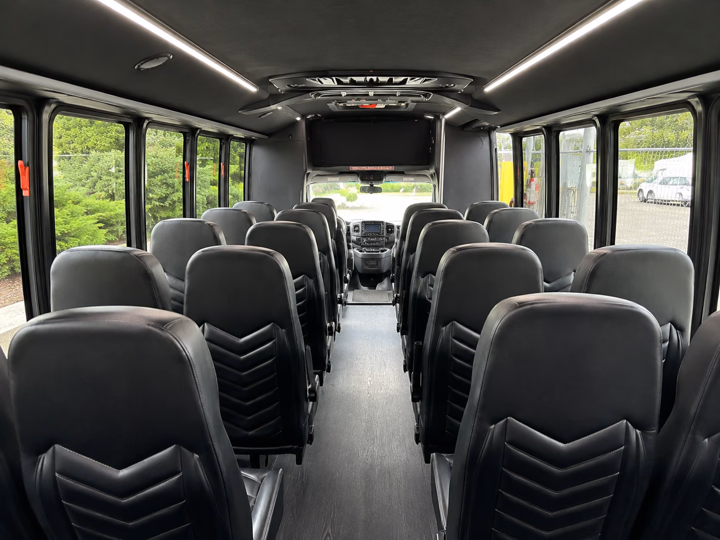 winston salem concert transportation onboard seating
