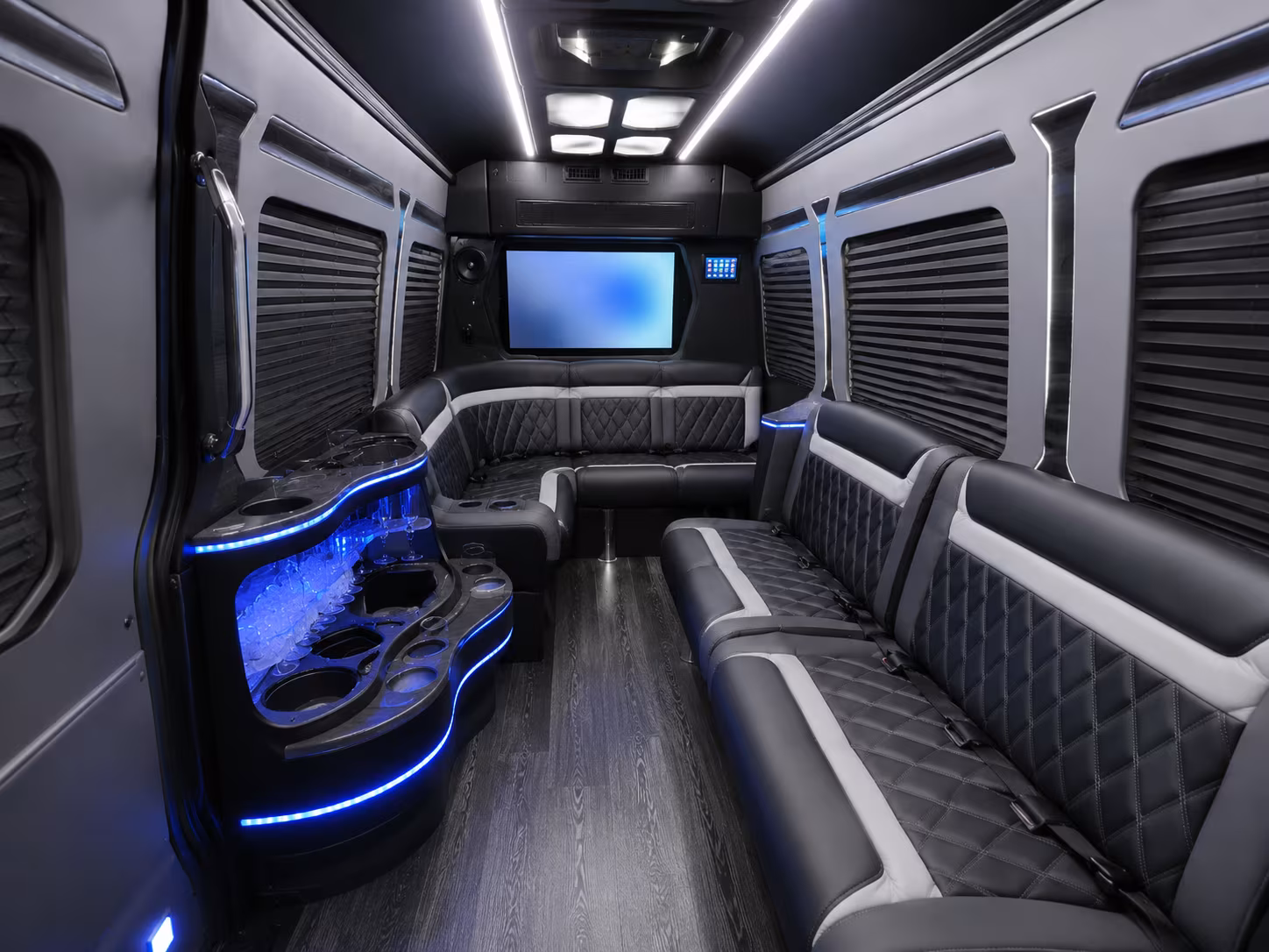 winston salem sprinter limousine inside