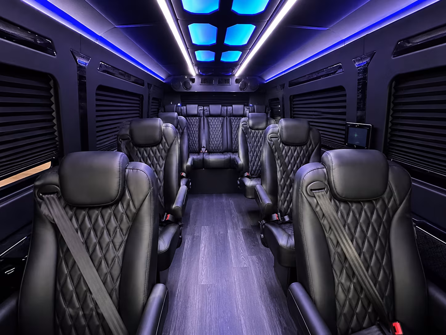 winston salem sprinter van with driver inside