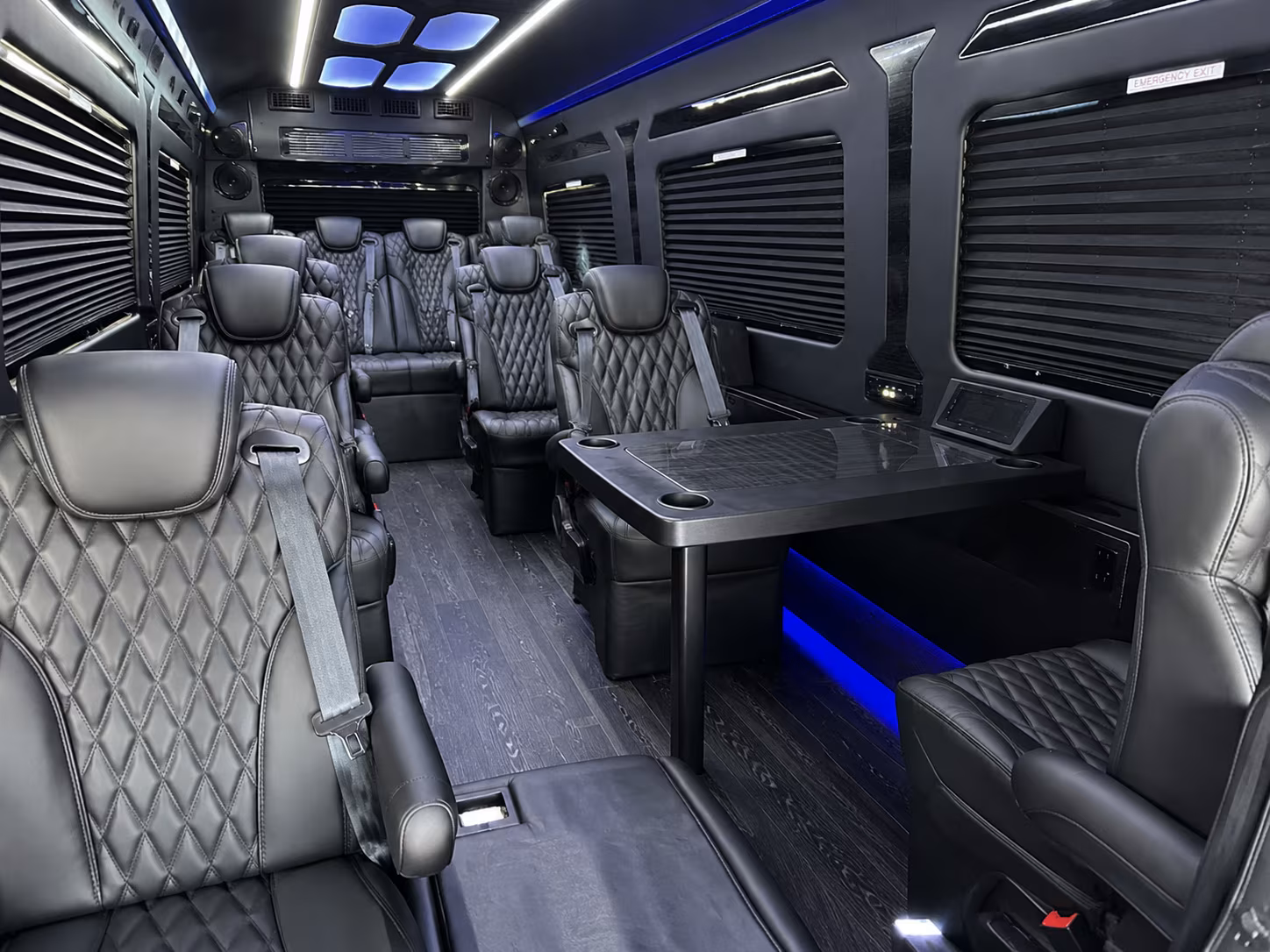winston salem sprinter van with driver interior