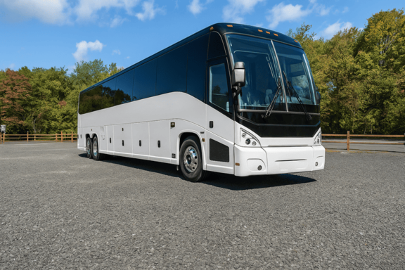 Winston Salem Coach Bus Service 56 Passenger Charter Bus